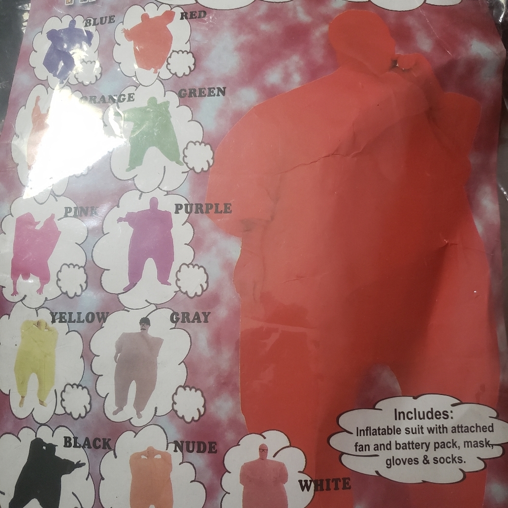 Inflatable suit (pink)